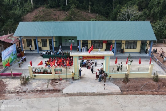 Khánh thành điểm trường biên giới ở Quảng Trị