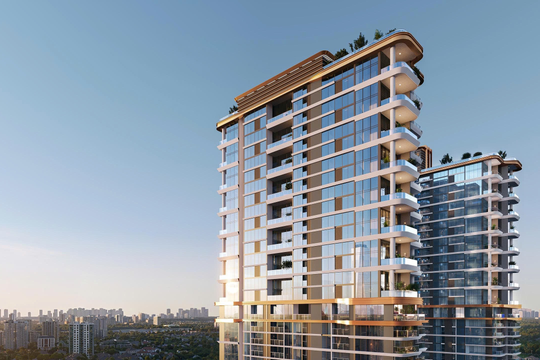 Thiết kế xanh tại căn hộ thông tầng Rivea Residences