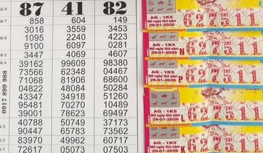 Xổ số miền Nam: 3 dãy số trúng độc đắc đang tìm chủ nhân may mắn