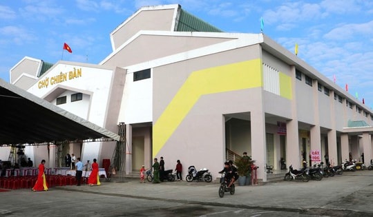 Xã ở Đà Nẵng đưa vào vận hành chợ hàng chục tỉ đồng