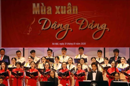 Chương trình nghệ thuật 'Mùa xuân dâng Đảng'