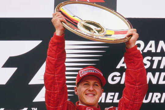 Schumacher mất ý thức về huyền thoại 7 lần vô địch F1