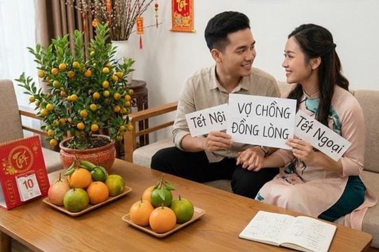 Không ai than phiền dù nhà tôi năm nào cũng ăn Tết nhà ngoại trước