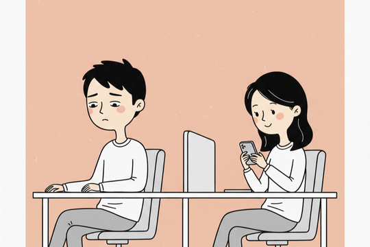 Yêu đơn phương chị đồng nghiệp đã có bạn trai