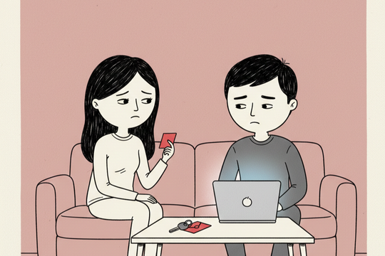 Cô đơn, mệt mỏi vẫn không thể ngừng yêu chồng