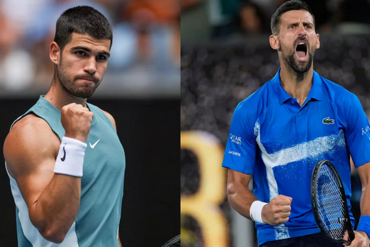 Chung kết Australia mở rộng 2026 giữa Alcaraz - Djokovic: Lịch sử vẫy gọi