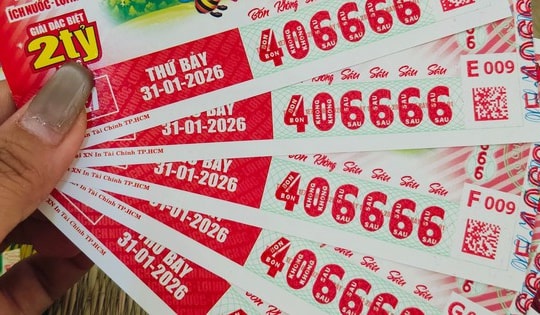Xổ số miền Nam: Lịch tăng phát hành 4 kỳ vé Xuân Bính Ngọ 2026