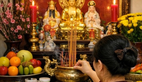 Văn khấn rằm tháng Chạp 2025 đầy đủ, chuẩn nhất