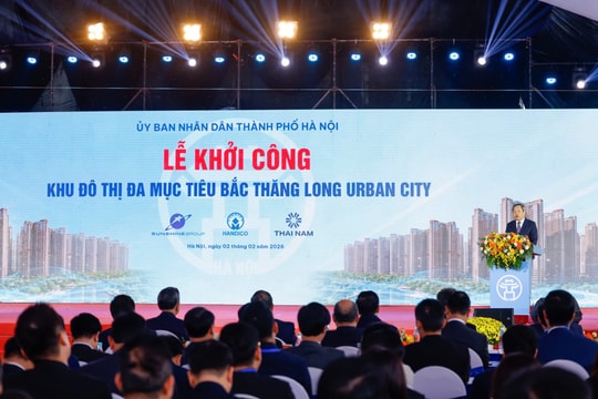 Handico - Sunshine Group - Thái Nam Land khởi công KĐT Bắc Thăng Long Urban City