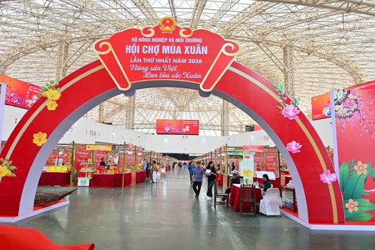 Hôm nay chính thức khai mạc Hội chợ Mùa Xuân 2026