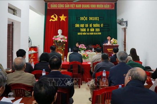 Nâng cao chất lượng tổ chức cơ sở Đảng - nhiệm vụ chiến lược xuyên suốt