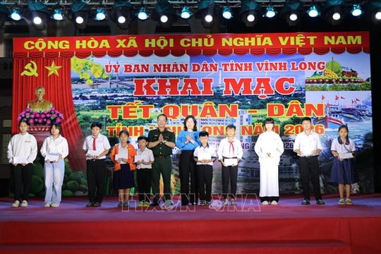 Vĩnh Long khai mạc Tết Quân - Dân năm 2026