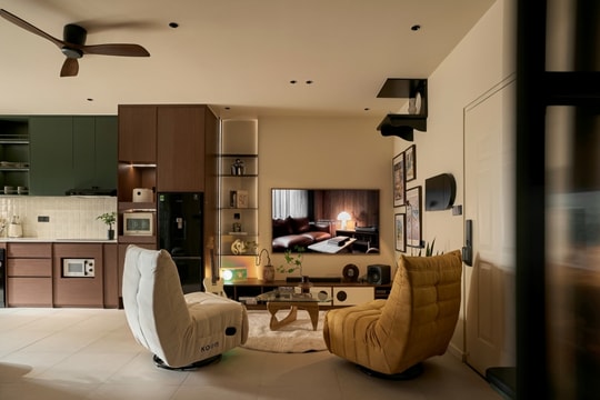 Căn hộ Mid-century bỏ tường ngăn để nới rộng không gian