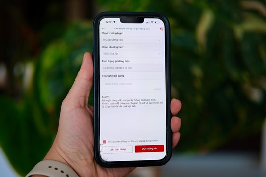 Cách gửi yêu cầu xóa xe đã bán, xe lạ trên VNeTraffic