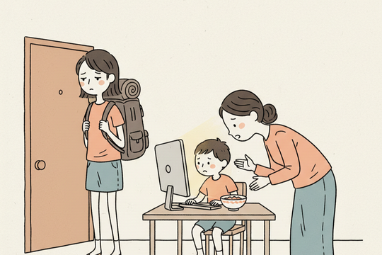 Luôn phải tỏ ra là người hiểu chuyện nhất trong gia đình