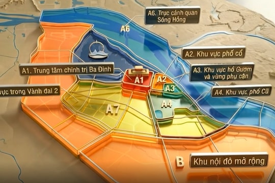 Đô thị Hà Nội sẽ được sắp xếp lại thế nào