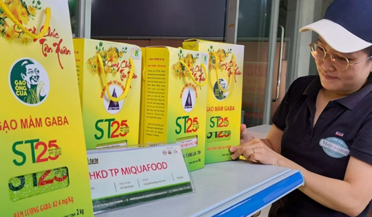 Tin vui đến với gạo ST25 ở Cần Thơ