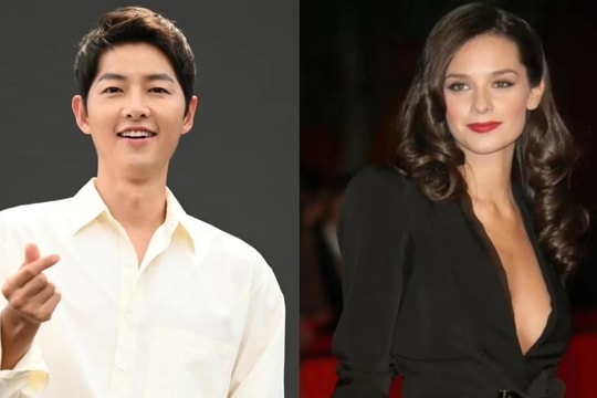 Song Joong Ki lộ diện bên vợ Tây