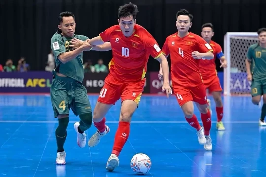 Việt Nam bị Indonesia loại ở futsal châu Á