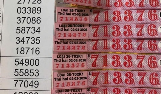 Xổ số miền Nam: Sáng 3-2, hai dãy số độc đắc đã tìm ra người trúng giải