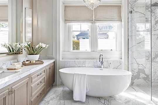 Cách chọn nội thất giúp phòng tắm nhỏ trở nên rộng rãi