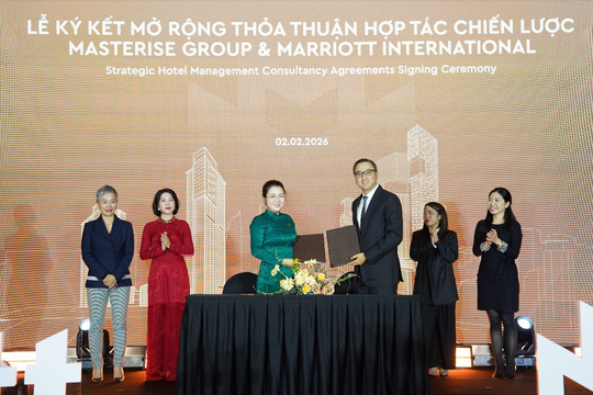 Masterise Group hợp tác Marriott International phát triển khách sạn, nghỉ dưỡng