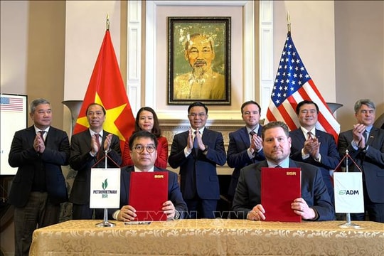 Lễ ký kết các văn kiện hợp tác năng lượng Việt Nam - Mỹ