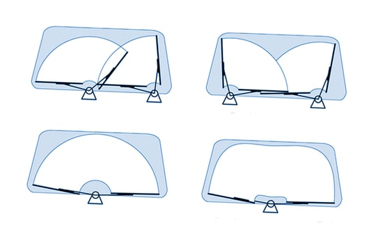 Những kiểu cần gạt mưa không nhiều người để ý
