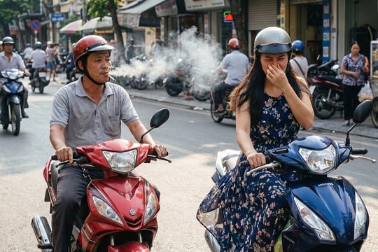 'Nên xử phạt người hút thuốc lá khi lái xe bằng camera AI'