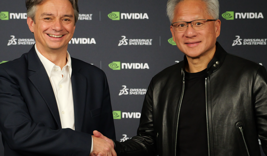 Dassault Systèmes bắt tay NVIDIA phát triển nền tảng AI công nghiệp dựa trên bản sao số