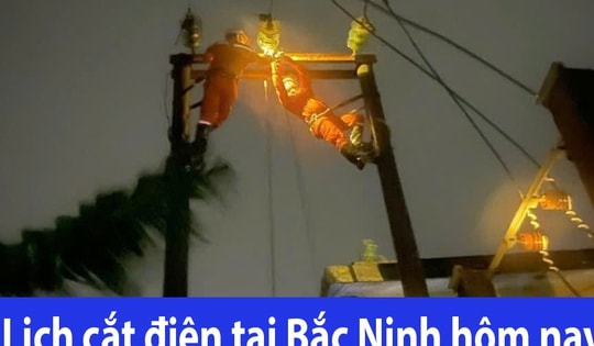 Tra cứu lịch cắt điện Bắc Ninh hôm nay Thứ 4 ngày 4/2/2026