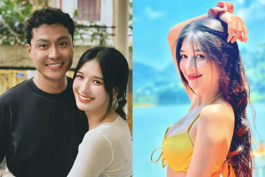 'Người tình' xinh đẹp kém 9 tuổi của Thanh Sơn trên phim giờ vàng VTV là ai?