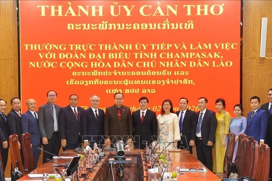 Cần Thơ hướng tới hợp tác toàn diện và bền vững với tỉnh Champasak (Lào)