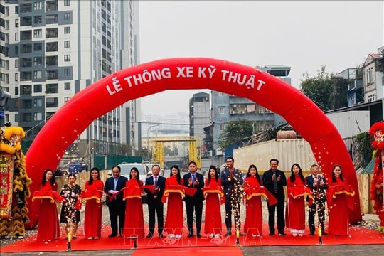 Thông xe kỹ thuật con đường giải tỏa áp lực cho đường vành đai 2 Thủ đô