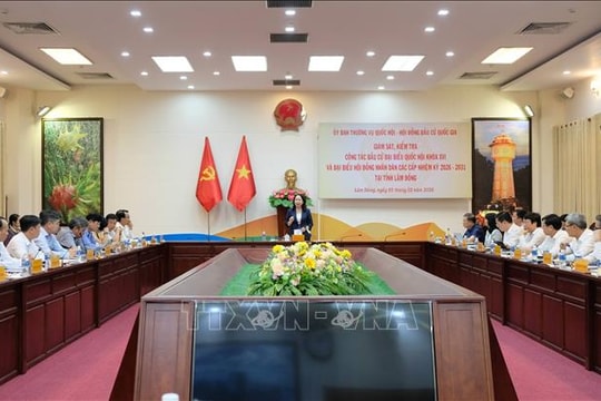 Phó Chủ tịch nước yêu cầu đảm bảo quy trình bầu cử diễn ra chặt chẽ, nghiêm túc