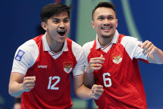 Indonesia hạ Nhật Bản, lần đầu vào chung kết futsal châu Á