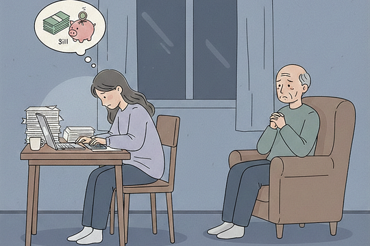 Xót xa khi thấy con gái phải 'nuôi' con rể