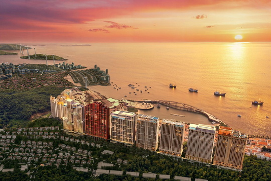 Kiến trúc 'tôn vinh hoàng hôn' của khu căn hộ The Sunset