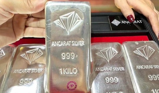 Giá bạc hôm nay 5/2, suy yếu, giảm về mức 97,1 triệu đồng/kg