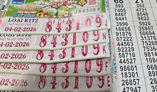 Xổ số miền Nam: Sáng 5-2, xác định được nơi trúng 3 giải độc đắc