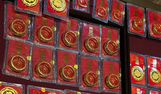 Cuối ngày 5-2, giá vàng miếng SJC rớt tới 3 triệu đồng