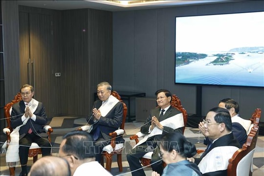 Chiêu đãi trọng thể chào mừng Tổng Bí thư Tô Lâm cùng Đoàn đại biểu cấp cao Việt Nam