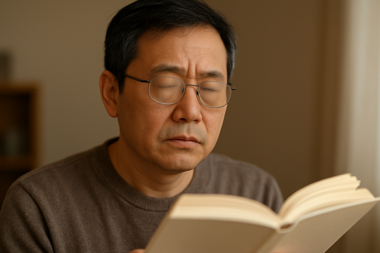 Vì sao mắt nhìn mờ, xỉn màu?