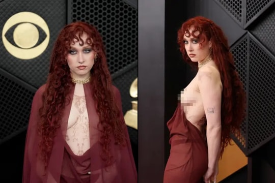 Bí mật đằng sau bức ảnh sao nữ 'khỏa thân' tại Grammy