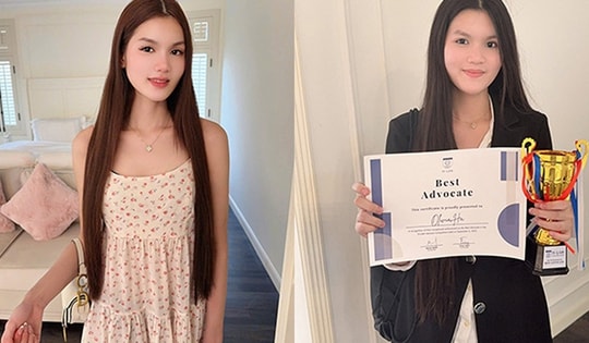 Con gái Hoa hậu Phương Lê 14 tuổi có chiều cao 1m7, học giỏi, ước mơ làm luật sư