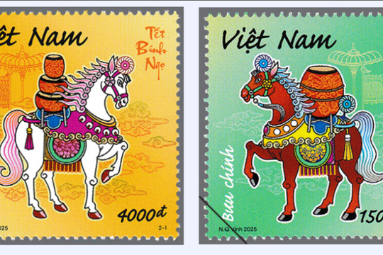 Phát hành tem 'Tết Bính Ngọ' và xu 'Nhật Mã Phi Vân' chào Xuân 2026