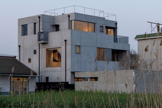 Nhà 320 m2 ở làng chài thiết kế cho người cao tuổi