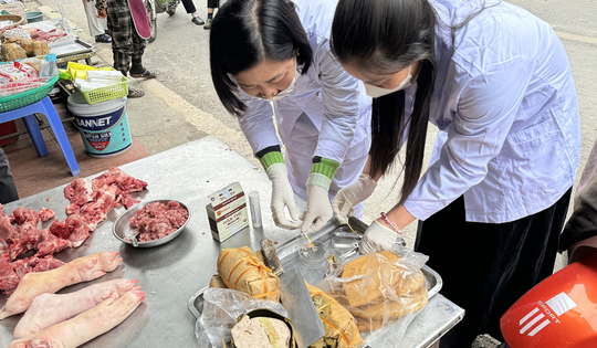 Bộ Y tế tăng cường bảo đảm an toàn thực phẩm dịp Tết Nguyên đán và mùa lễ hội Xuân 2026