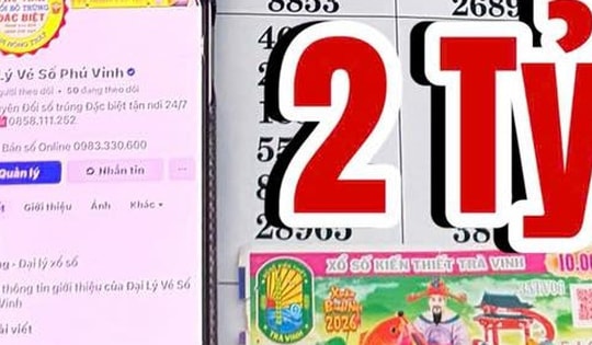 Xổ số miền Nam: Đổi thưởng giải độc đắc tận nhà cho một khách hàng