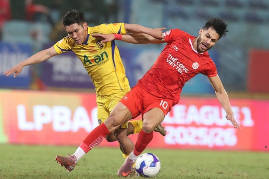 Thể Công thảm bại trước SLNA dù chơi hơn người